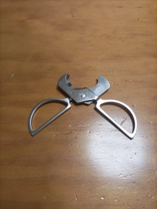 Tijera Cortapuros Acero Bolsillo