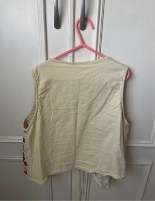 Chaleco de vestir mujer bordado