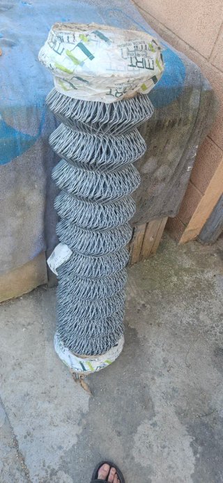 Rollo de malla metálica