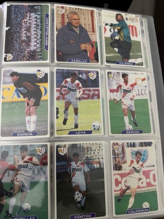 Colección Cromos Liga 95/96