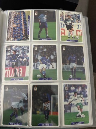 Colección Cromos Liga 95/96