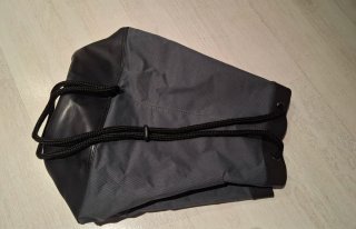 Mochila Bulgari Negra y Gris