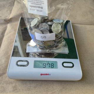 Lotto monete mondo - circa 1 kg