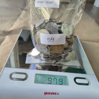 Lotto monete mondo - circa 1 kg