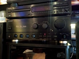 Amplificador Pioneer A-717 Negro