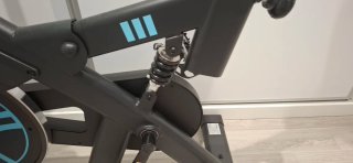 Bicicleta de Spinning Indoor Negra y azul