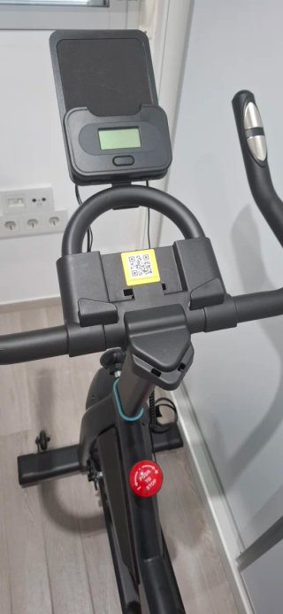 Bicicleta de Spinning Indoor Negra y azul