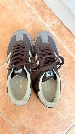 Adidas Samba Marrones y Grises