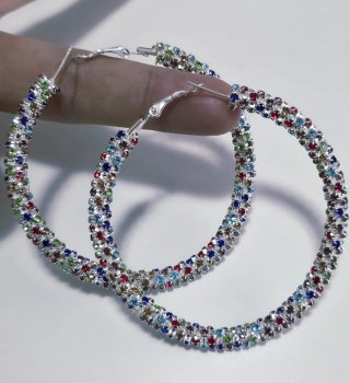 Pendientes de Aros Grandes / Plata 925