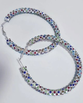 Pendientes de Aros Grandes / Plata 925