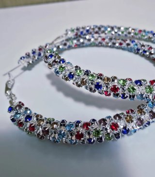 Pendientes de Aros Grandes / Plata 925