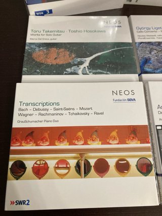 Lote 9 CDs Música Vanguardia (Ligeti, Takemitsu)