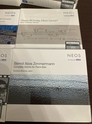 Lote 9 CDs Música Vanguardia (Ligeti, Takemitsu)