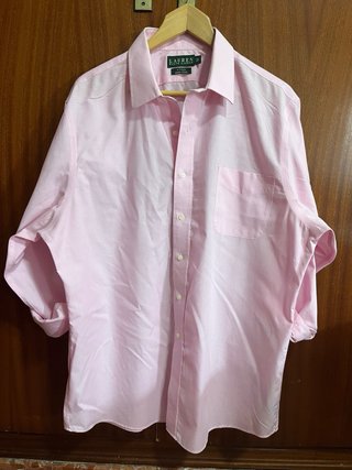 Camisa Ralph Lauren Rosa Talla XL