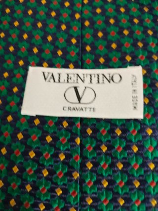 Cravatta Valentino vintage seta
