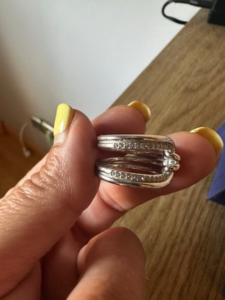 Anillo Swarovski Nudo Cristales