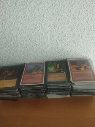 Lotto di 500 carte antiche Magic the Gathering