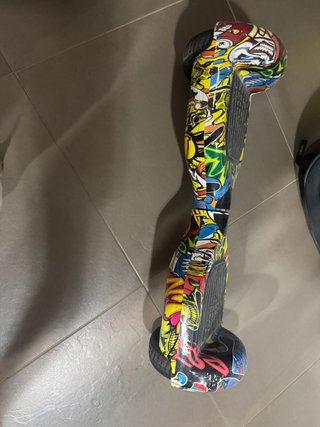 Hoverboard grafitti Sabway
