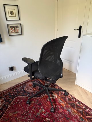 Silla de oficina Vitra negra