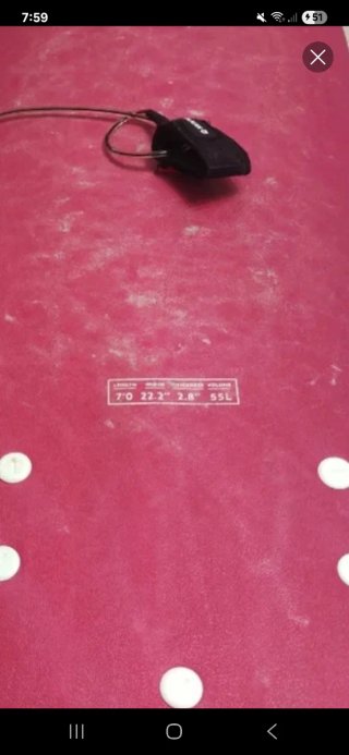 Tabla de surf OLAIAN 7 pies