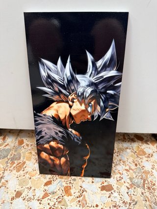 Cuadro Goku Ultra Instinto (15x30 cm) - Dragon Bal