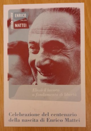 Lotto filatelico Enrico Mattei da collezione