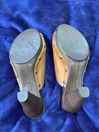 Mules Wonders Marrón Claro Talla 38