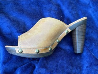 Mules Wonders Marrón Claro Talla 38