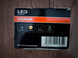 Luz emergencia V16 Osram