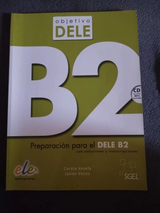 Libro de español para extranjeros DELE Nibel B2
