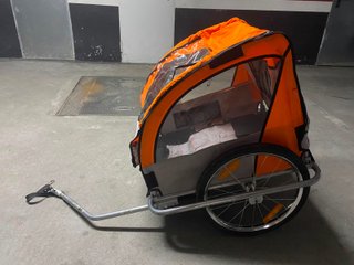 Remolque/Carro bici niños 2 plazas