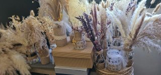 Decoracion boda, centros de mesa, arco ...