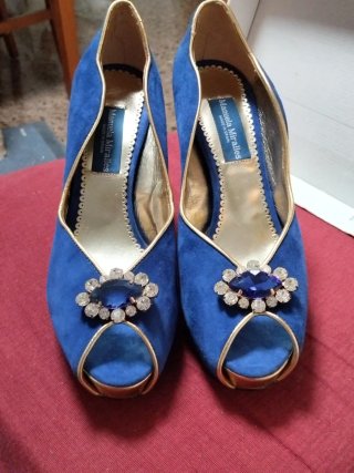 Zapatos tacón Daniela Miralles joya España
