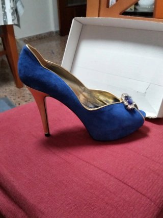 Zapatos tacón Daniela Miralles joya España