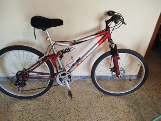 Bicicleta Topbike HOBBY 1200 Roja