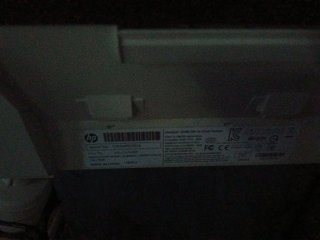 Impresora HP Beige y Negra