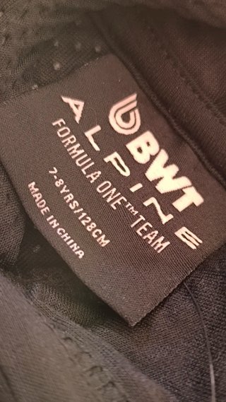 Sudadera Niño Alpine F1 Oficial