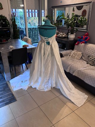 Abito da sposa bianco taglia M
