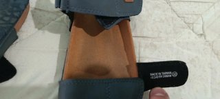 Sandalias azules y marrones talla 32