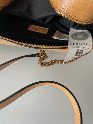 Borsa Versace Marrone e Oro Nuova