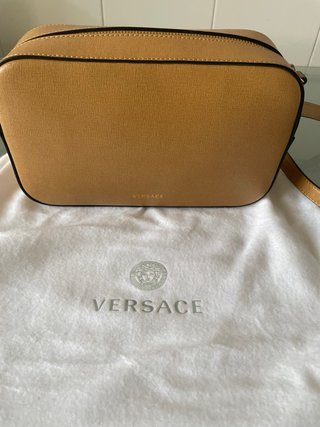 Borsa Versace Marrone e Oro Nuova