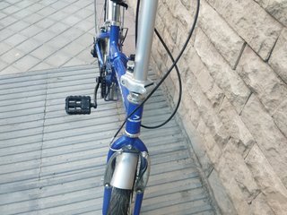 Bicicleta plegable aluminio 6 velocidades