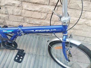 Bicicleta plegable aluminio 6 velocidades