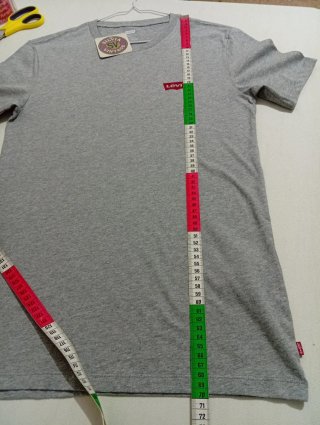 Camiseta manga corta Levi's Gris Talla S