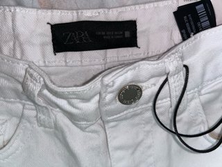 Vaqueros Zara blancos talla 34