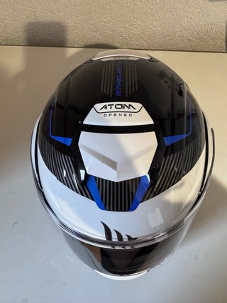 Casco Modular MT Helmets Blanco talla M