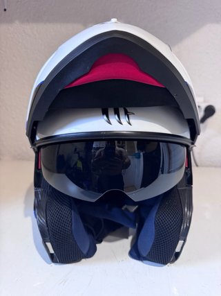 Casco Modular MT Helmets Blanco talla M
