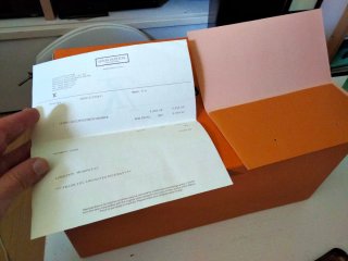 Caja Louis Vuitton para zapatos zapatillas