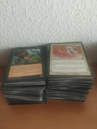 Lotto di 250 carte antiche di Magic the Gathering