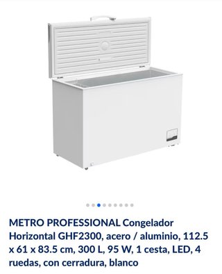 Congelador Metro Profesional GHF2300